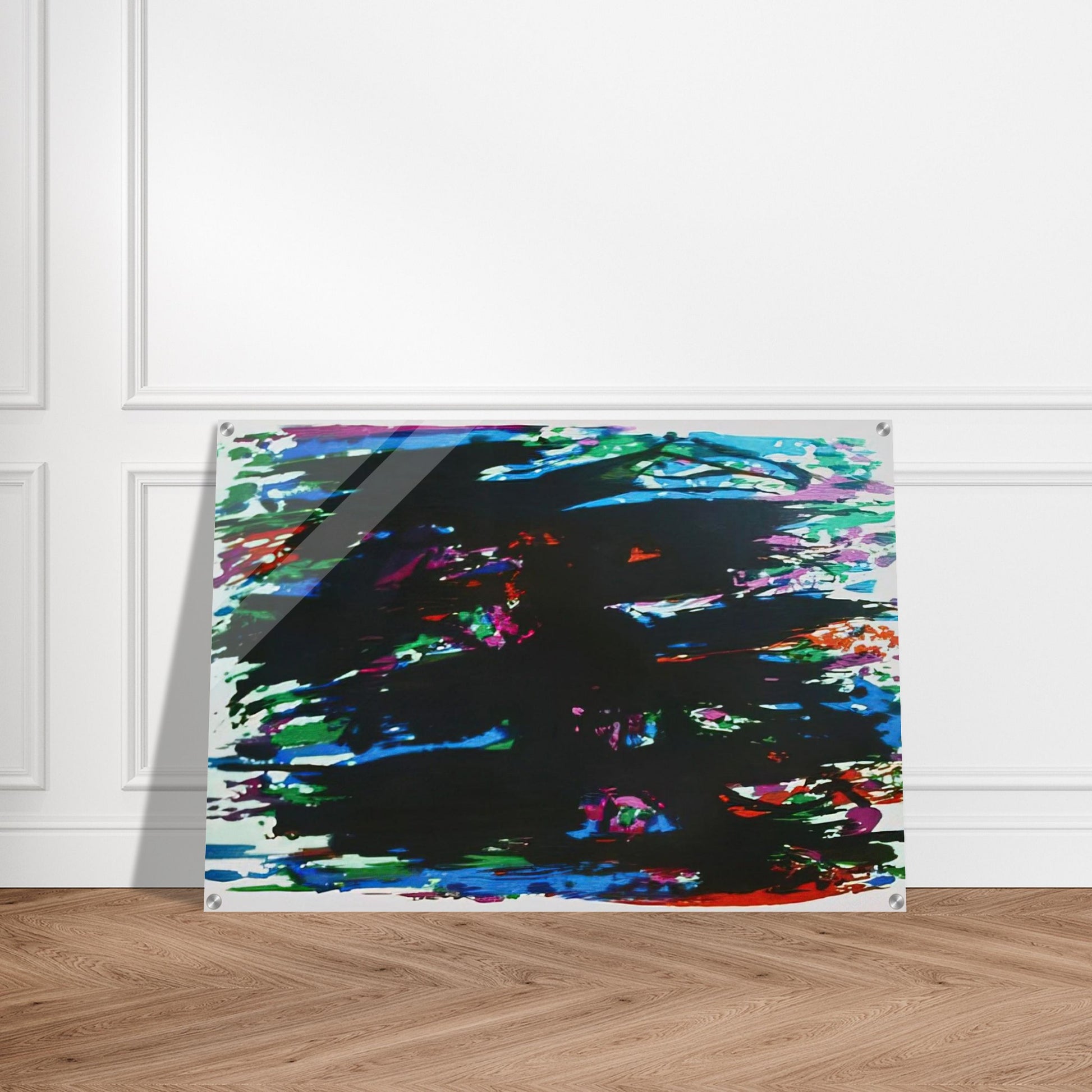 Les Jardin des oliviers - 1978 - Alfred Manessier Acrylic Print - 70x100 cm / 28x40″ inches | Alfred Manessier Wall Art | Alfred Manessier Prints