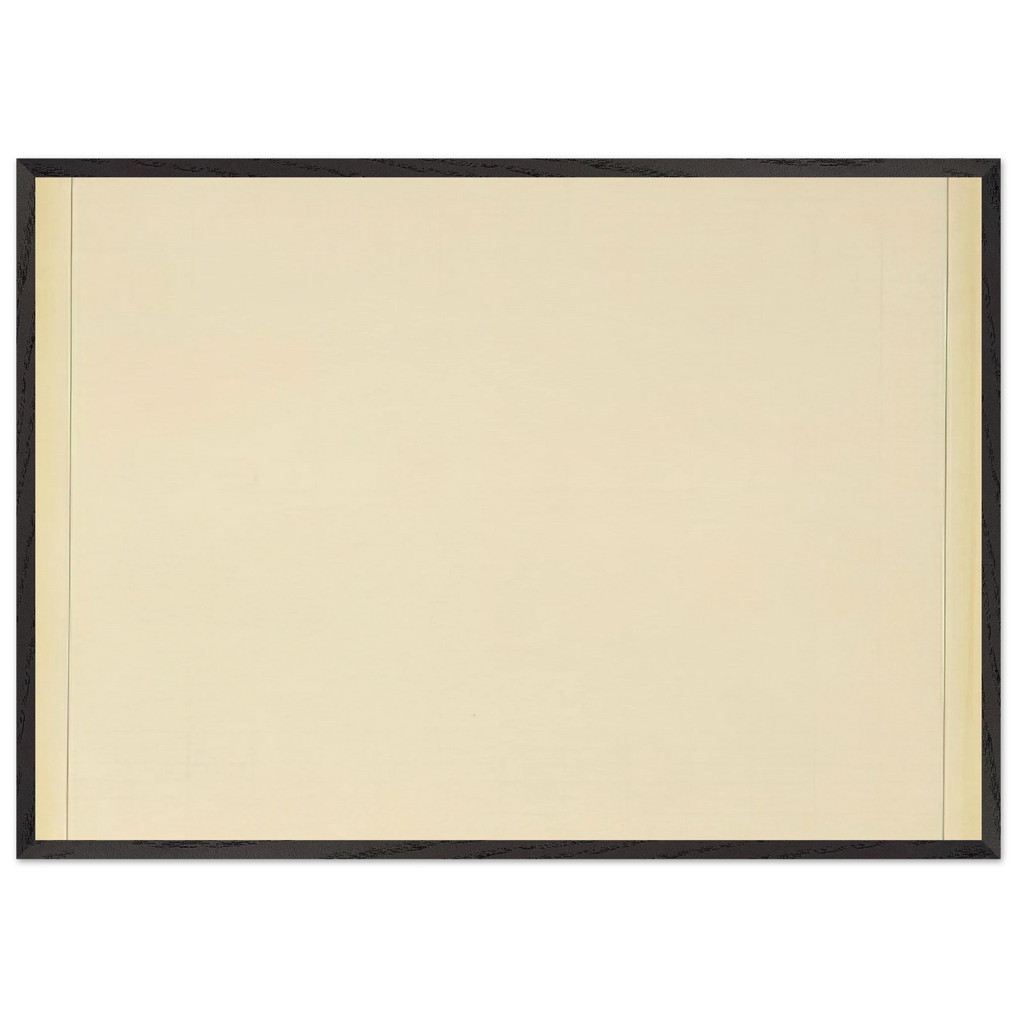 Petal - Agnes Martin 70x100 cm / 28x40 inches Framed Art Print – Black Wooden Frame
