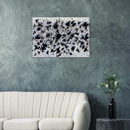 UNTITLED 1 - Henri Michaux Brushed Aluminum Print - 70x100 cm / 28x40 inches | Henri Michaux Aluminum Print | Henri Michaux Prints