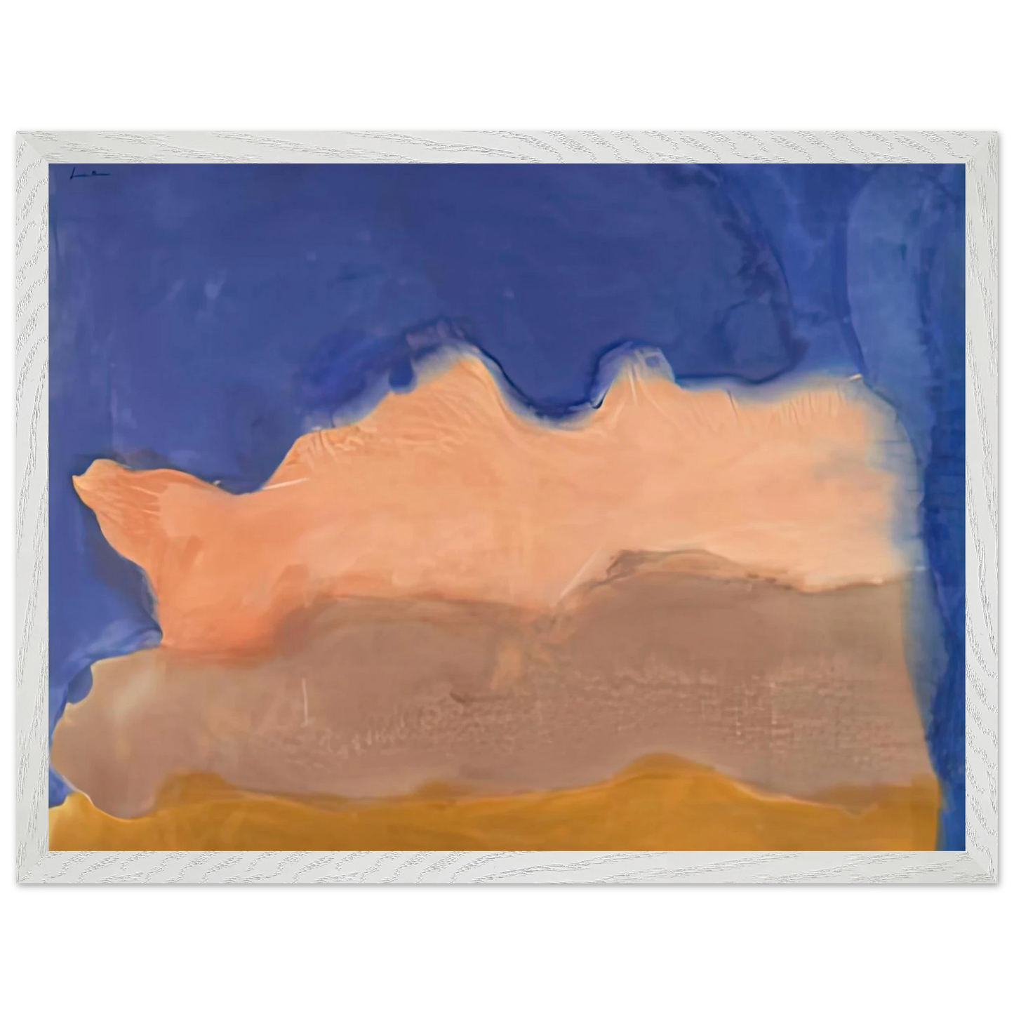 Helen Frankenthaler - Moontide, 1968- Wall Art - 60x80 cm / 24x32 inches - Fine Art Poster-canvas - -