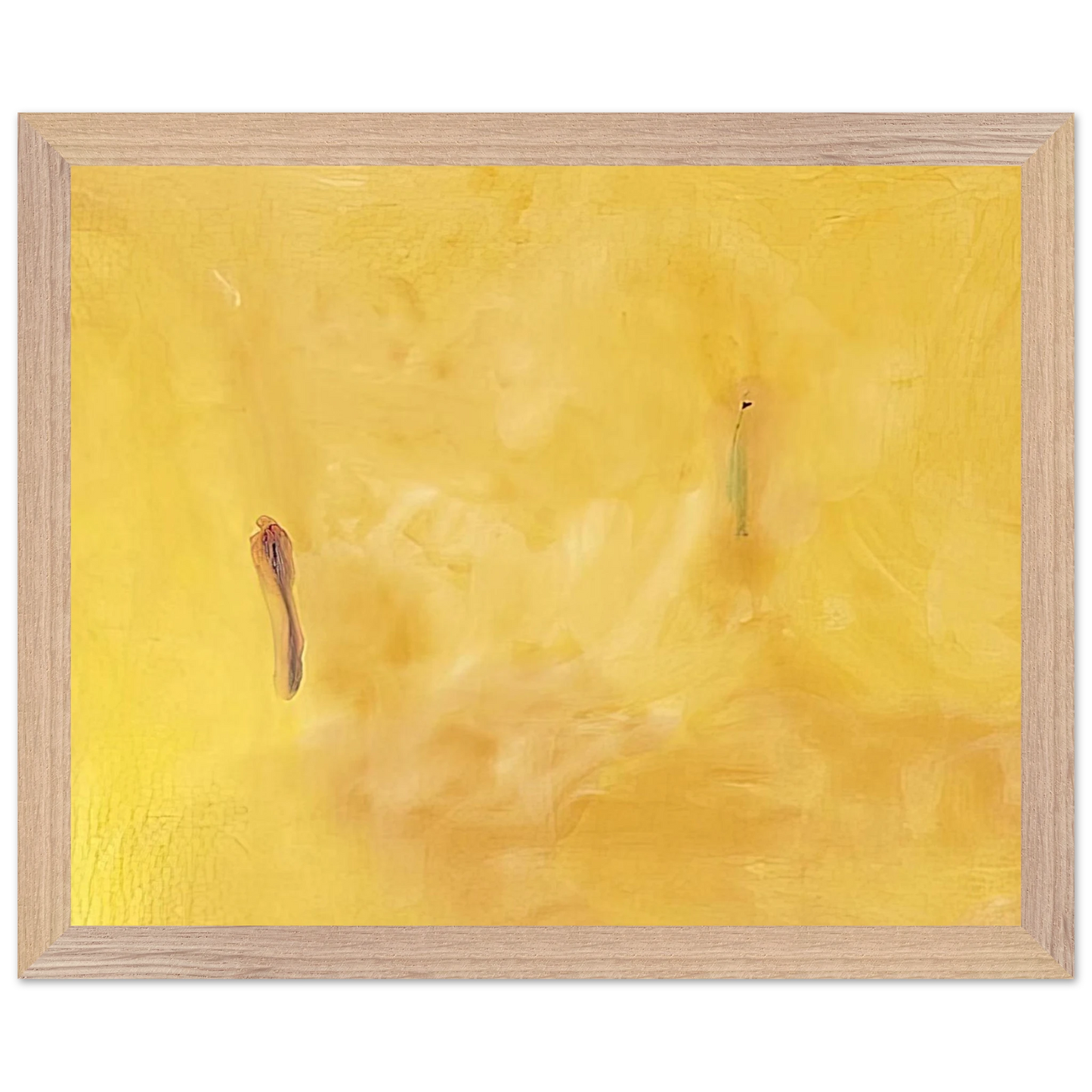 Helen Frankenthaler - Earliness - 1975 Wall art - 70x100 cm / 28x40 inches - Premium Wooden Framed Poster With Fine Art Paper-canvas - Black frame