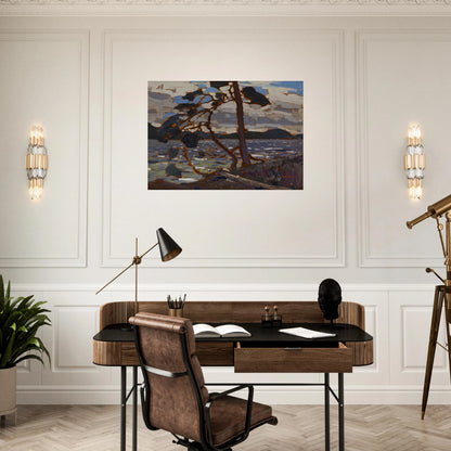 SKETCH FOR THE WEST WIND 1916 - Tom Thomson Brushed Aluminum Print - 70x100 cm / 28x40 inches | Tom Thomson Aluminum Print | Tom Thomson Prints