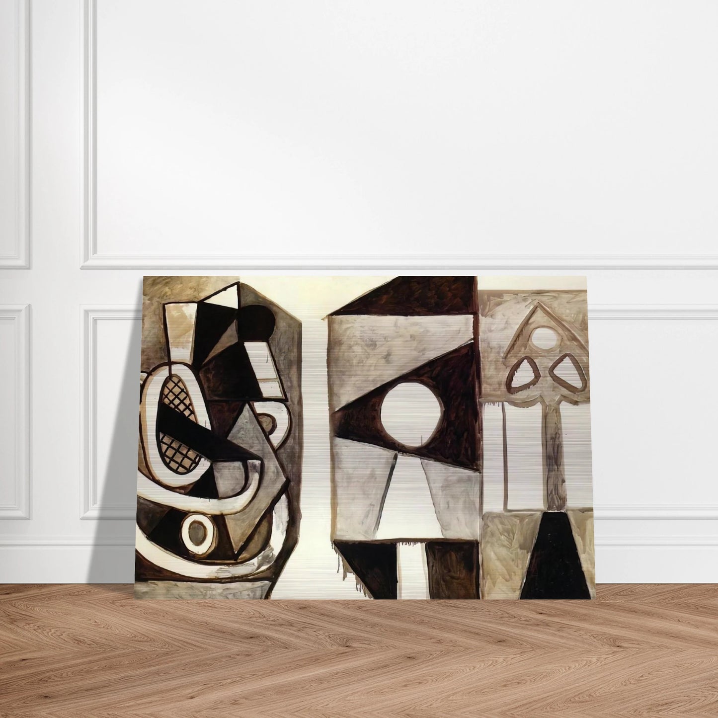 Armchair  California  - Pablo Picasso Brushed Aluminum Print - 70x100 cm / 28x40 inches | Pablo Picasso Aluminum Print | Pablo Picasso Prints
