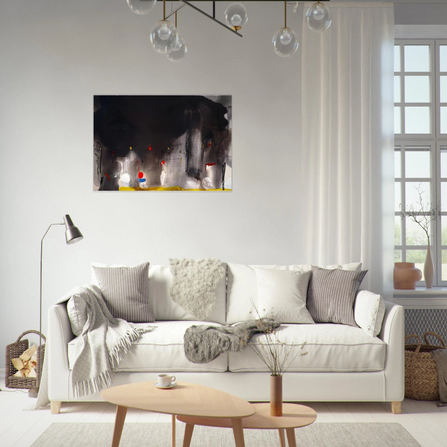 Casanova, 1988- - Helen Frankenthaler Brushed Aluminum Print - 70x100 cm / 28x40 inches | Helen Frankenthaler Aluminum Print | Helen Frankenthaler Prints