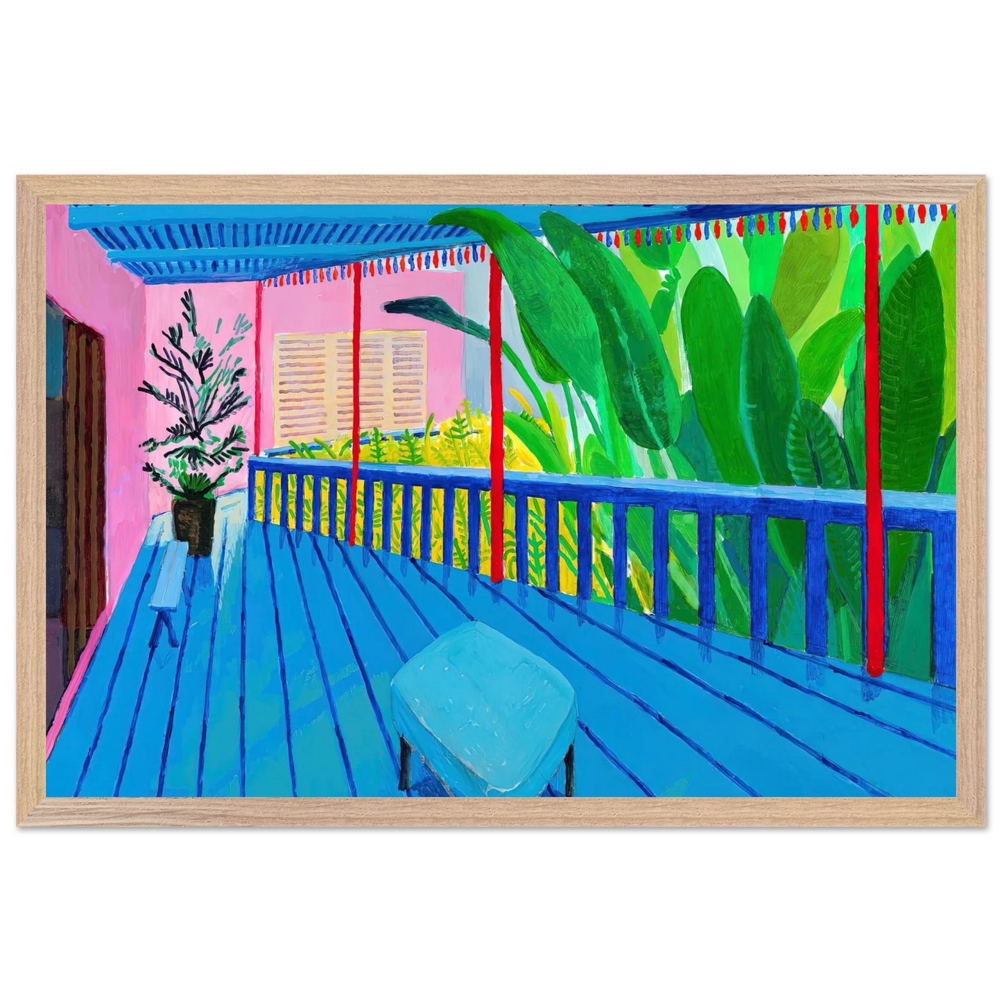 David Hockney - David Hockney Wall art - 20x25 cm / 8x10 inches - Fine Art Poster-canvas - -