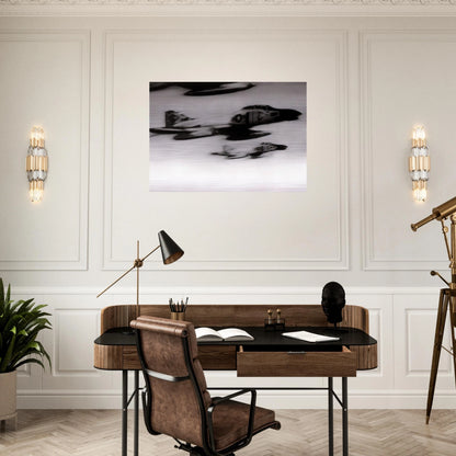 PHANTOM INTERCEPTORS - Gerhard Richter Brushed Aluminum Print - 70x100 cm / 28x40 inches | Gerhard Richter Aluminum Print | Gerhard Richter Prints