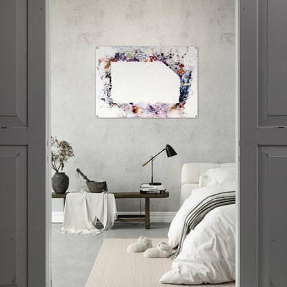 Untitled  SF218S  - Sam Francis Acrylic Print - 70x100 cm / 28x40″ inches | Sam Francis Wall Art | Sam Francis Prints
