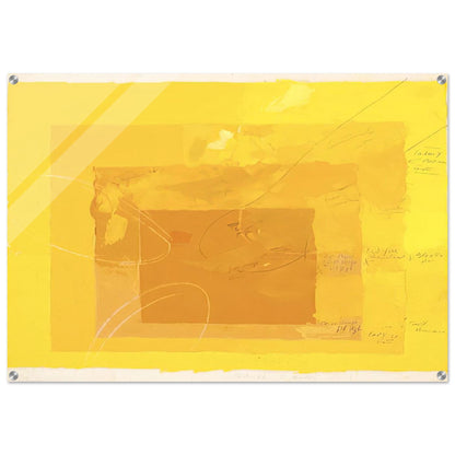 STUDY FOR HOMAGE TO THE SQUARE - Josef Albers Acrylic Print - 70x100 cm / 28x40″ inches | Josef Albers Wall Art | Josef Albers Prints