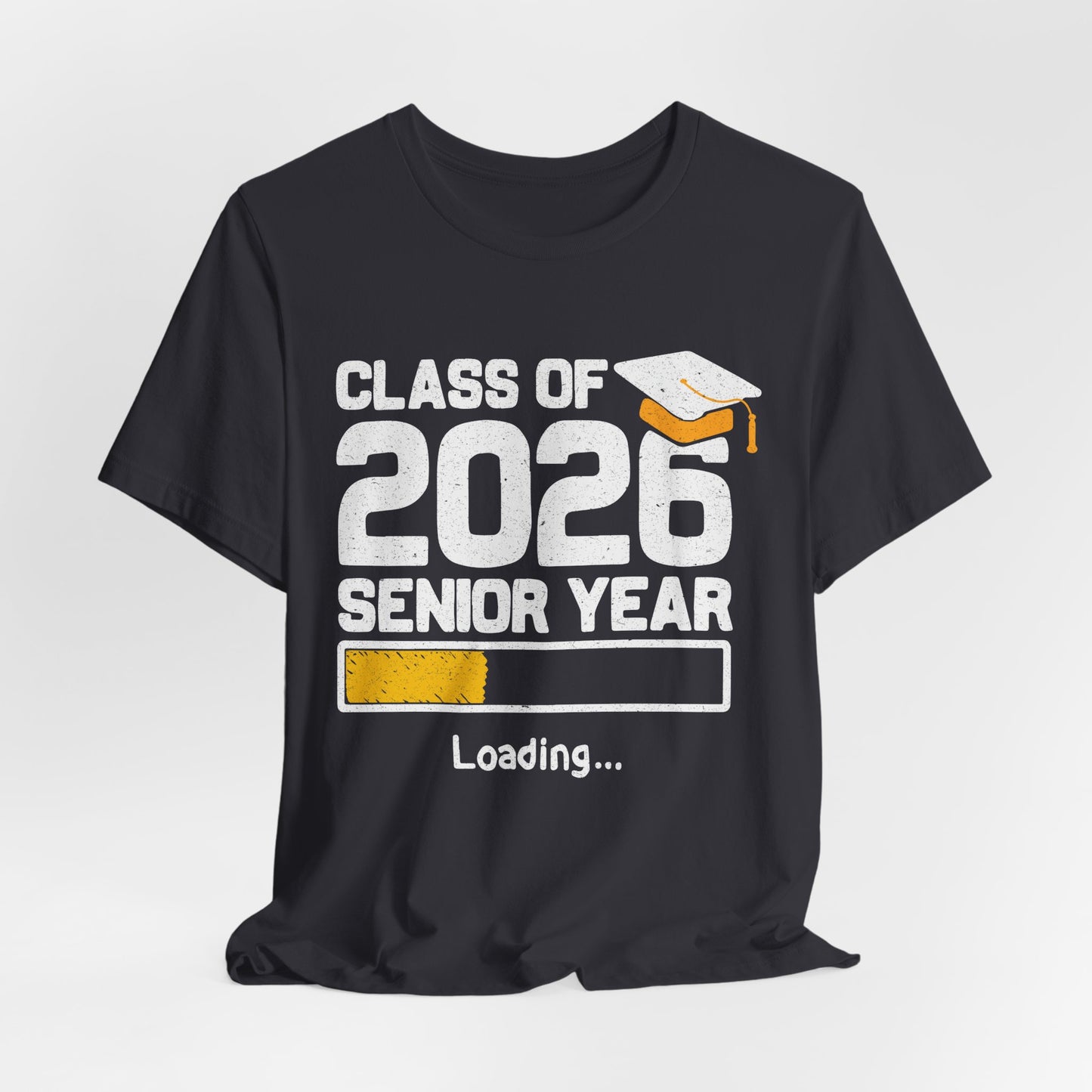 Klas van 2026 Laatstejaars T-shirt, Afstudeershirt, Unisex Afstudeergeschenk, Middelbare School Leerlingen Kleding, College Gebonden T-shirt