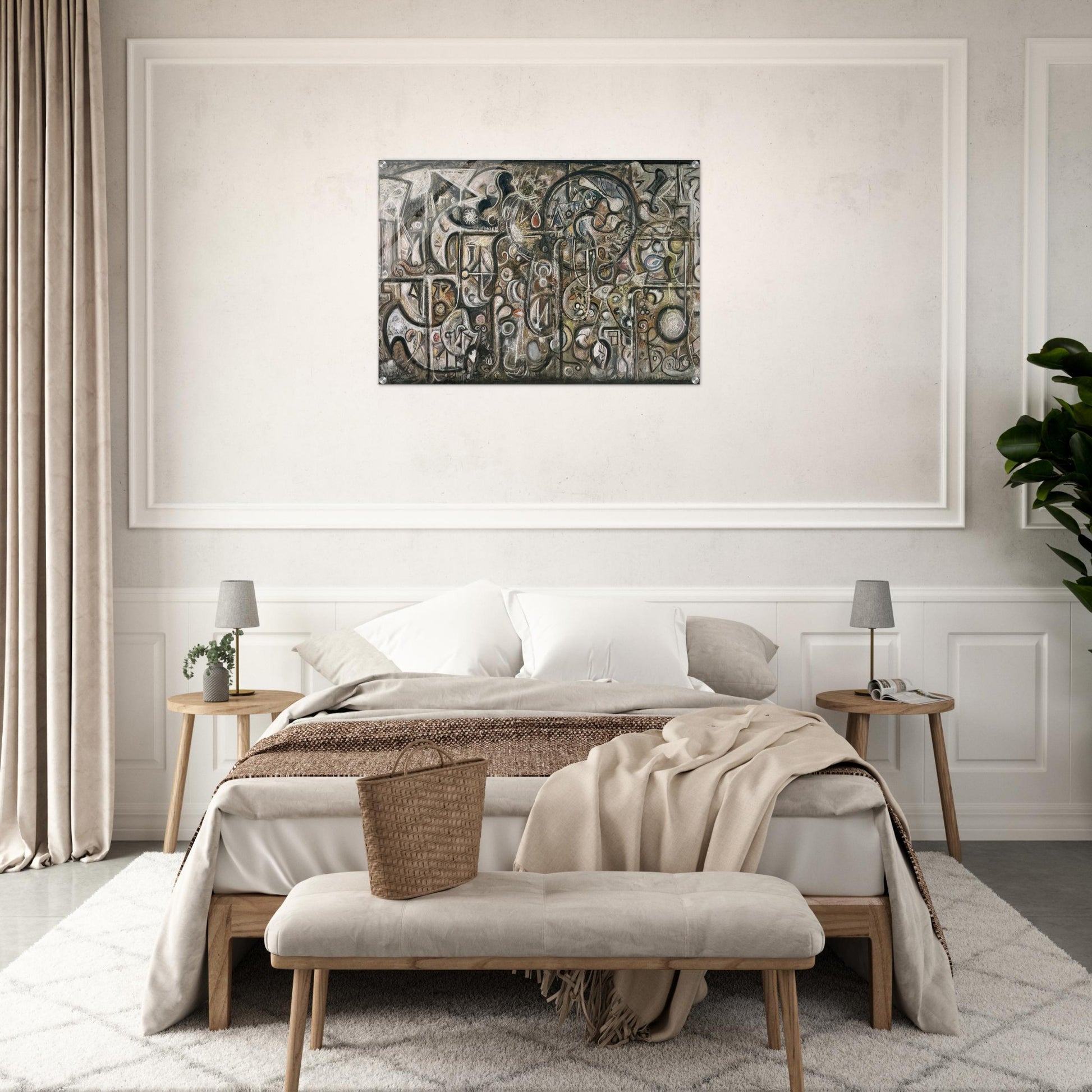 Symphony No. 1, The Transcendental - Richard Pousette-Dart Acrylic Print - 70x100 cm / 28x40″ inches | Richard Pousette-Dart Wall Art | Richard Pousette-Dart Prints