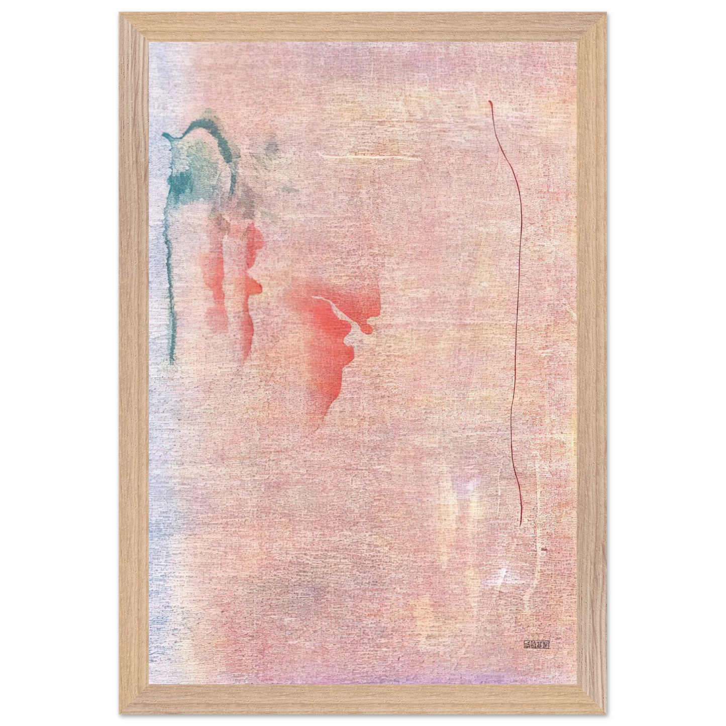 Helen Frankenthaler - Cedar Hill - 1983 Wall art - 21x29.7 cm / 8x12" - Fine Art Poster-canvas - -