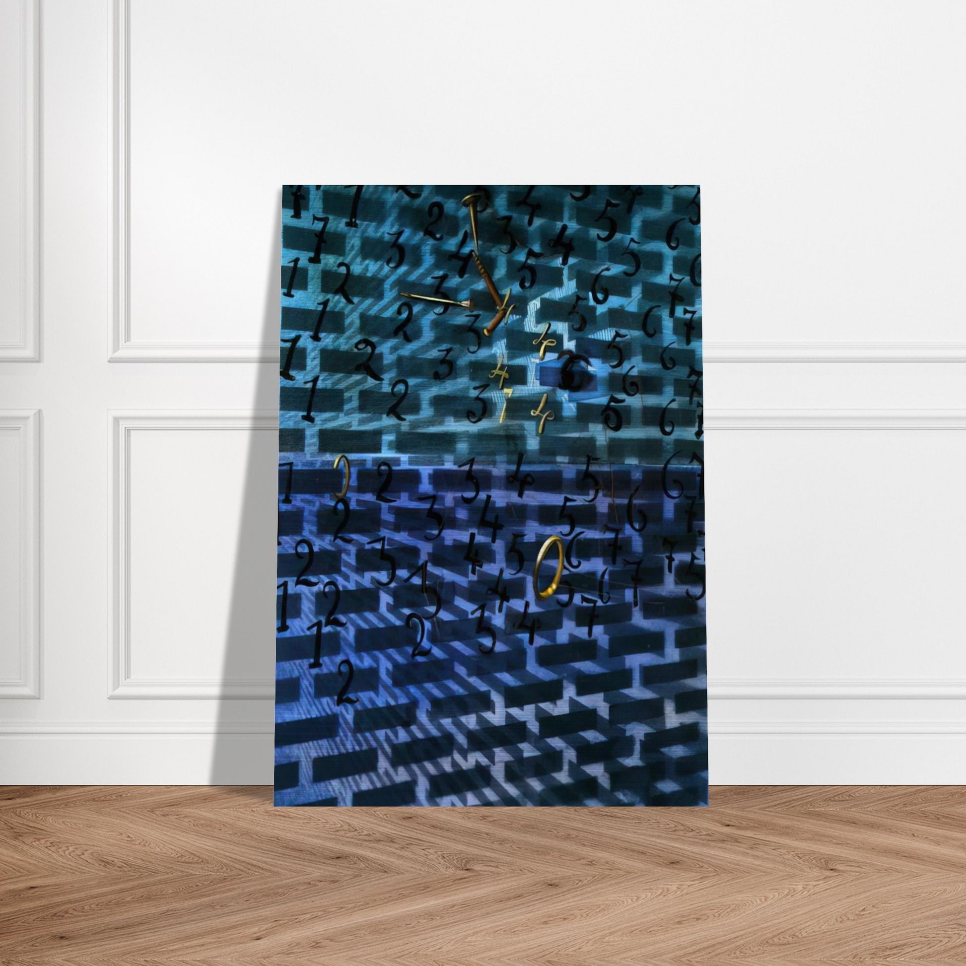 UNTITLED - Salvador Dali Brushed Aluminum Print - 70x100 cm / 28x40 inches | Salvador Dali Aluminum Print | Salvador Dali Prints