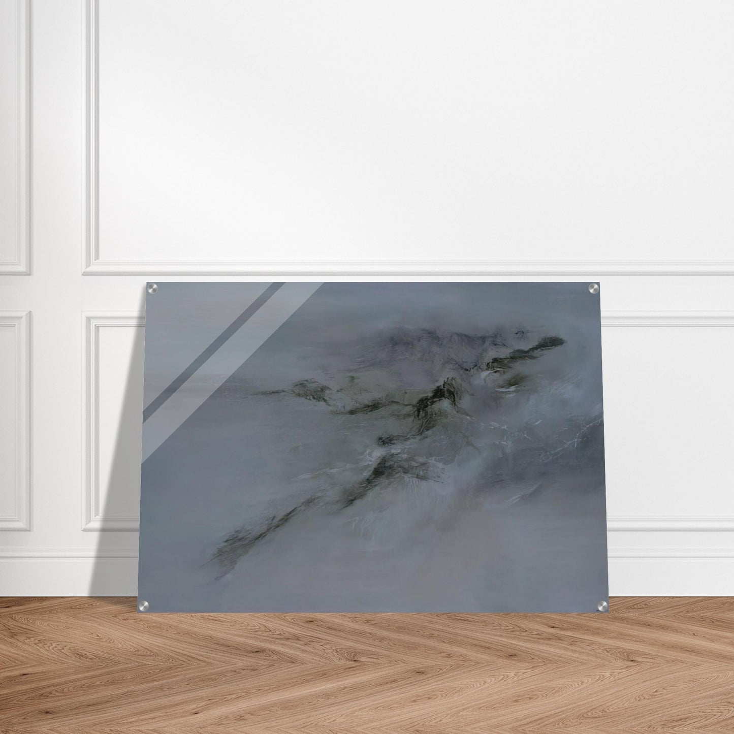 28 10 2001 2001 - Zao Wou-Ki Acrylic Print - 70x100 cm / 28x40″ inches | Zao Wou-Ki Wall Art | Zao Wou-Ki Prints
