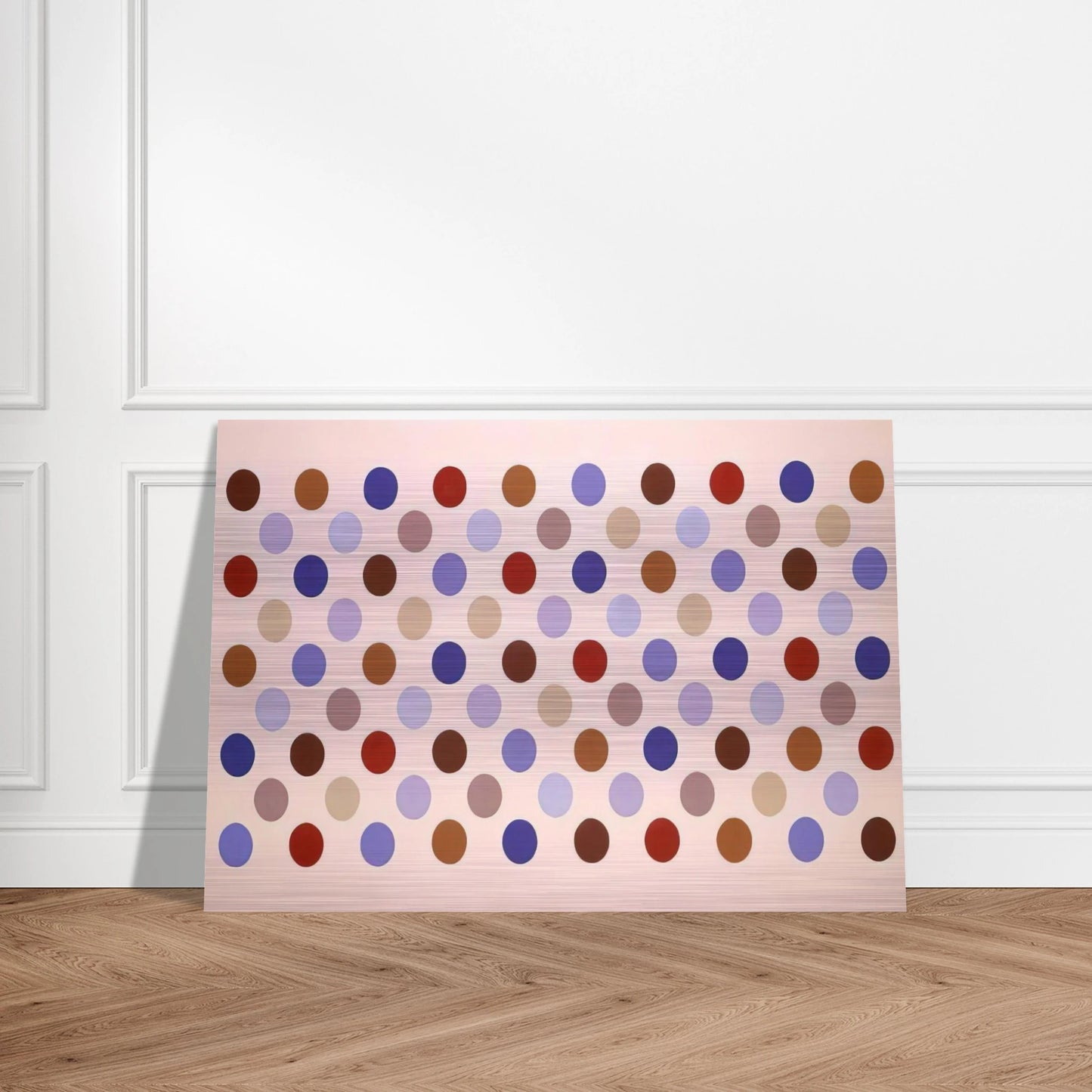 Grid #8 - 1969 - Thomas Downing Brushed Aluminum Print - 70x100 cm / 28x40 inches | Thomas Downing Aluminum Print | Thomas Downing Prints