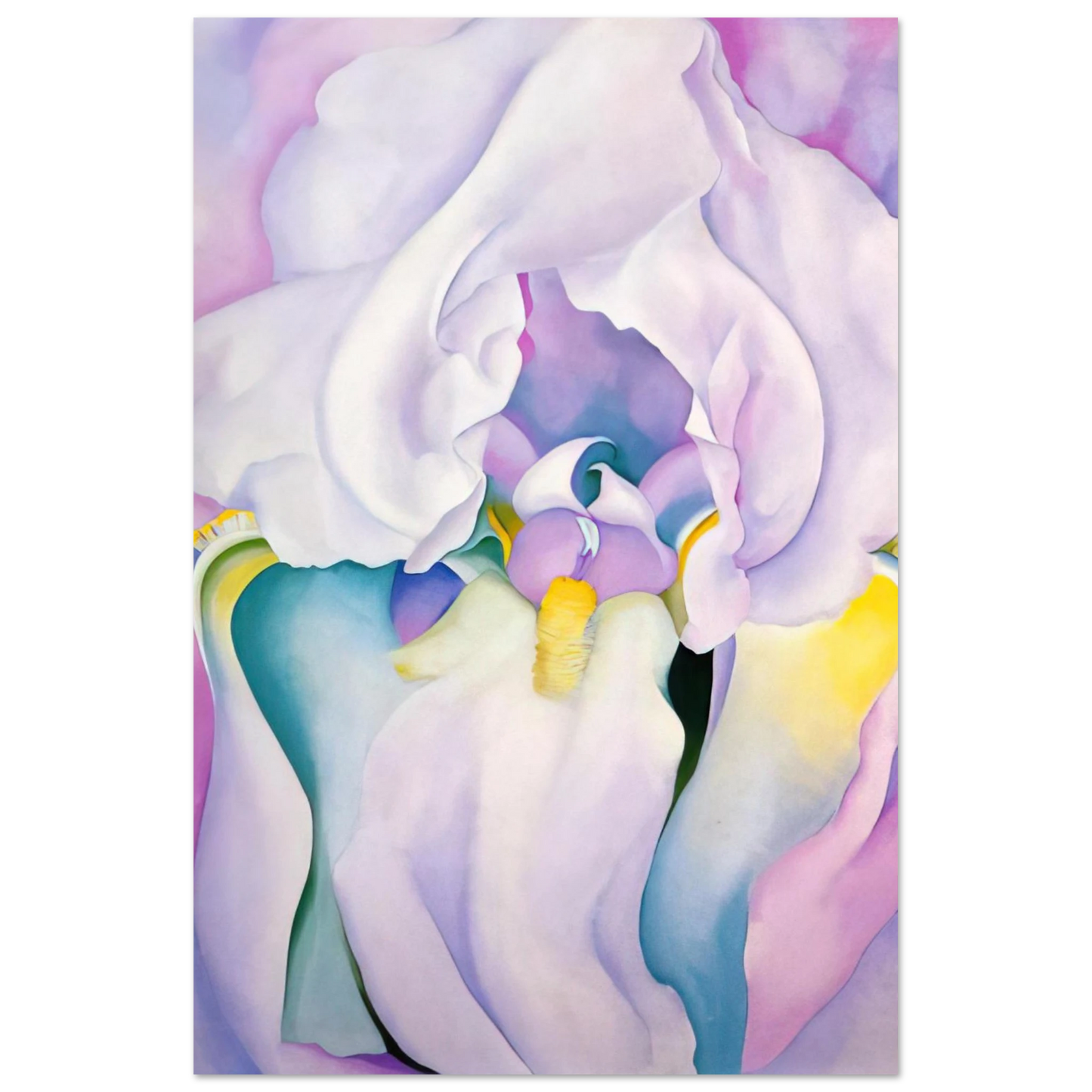 Georgia O'Keeffe - Light of Iris Fine Art Poster