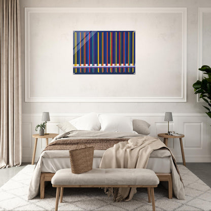 Very Sharp - Piero Dorazio Acrylic Print - 70x100 cm / 28x40″ inches