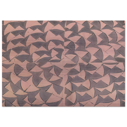 Rosa grigio grande - 1973 - Carla Accardi Brushed Aluminum Print - 70x100 cm / 28x40 inches | Carla Accardi Aluminum Print | Carla Accardi Prints