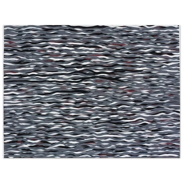 Sol LeWitt - Horizontal Lines of Color  75x100 cm / 30x40inches Fine Art Poster