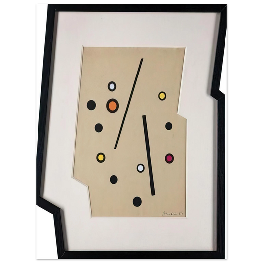 Carmelo Arden Quin - Forme Madi - 1958  75x100 cm / 30x40inches Fine Art Poster
