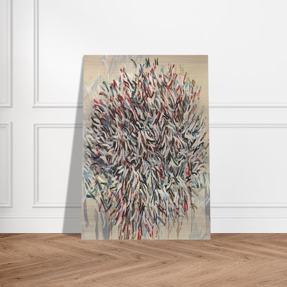 Abstract 2 - 1982 - Robert Goodnough Brushed Aluminum Print - 70x100 cm / 28x40 inches | Robert Goodnough Aluminum Print | Robert Goodnough Prints