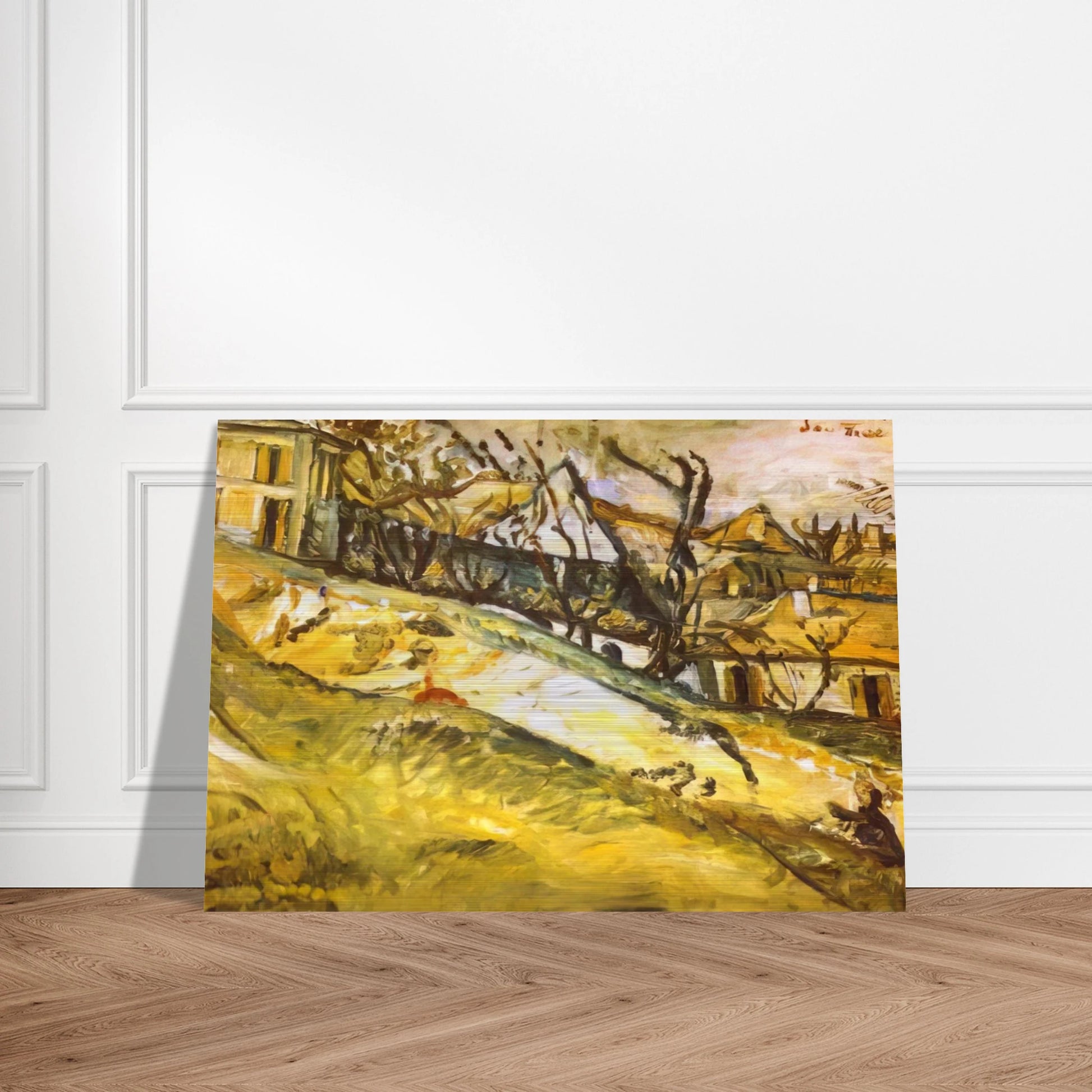 LANDSCAPE 1 - Chaim Soutine Brushed Aluminum Print - 70x100 cm / 28x40 inches | Chaim Soutine Aluminum Print | Chaim Soutine Prints