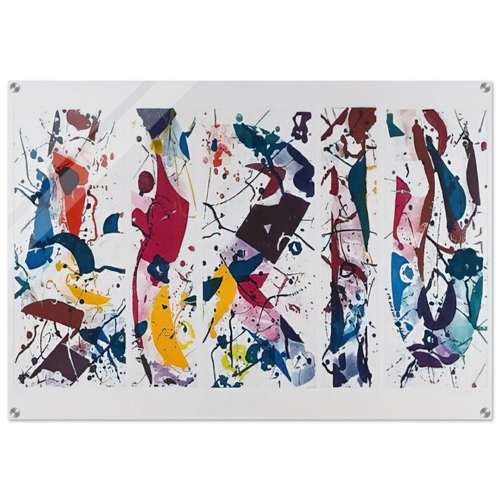 Untitled SFE 020  Lembark I53  - Sam Francis Acrylic Print - 70x100 cm / 28x40″ inches