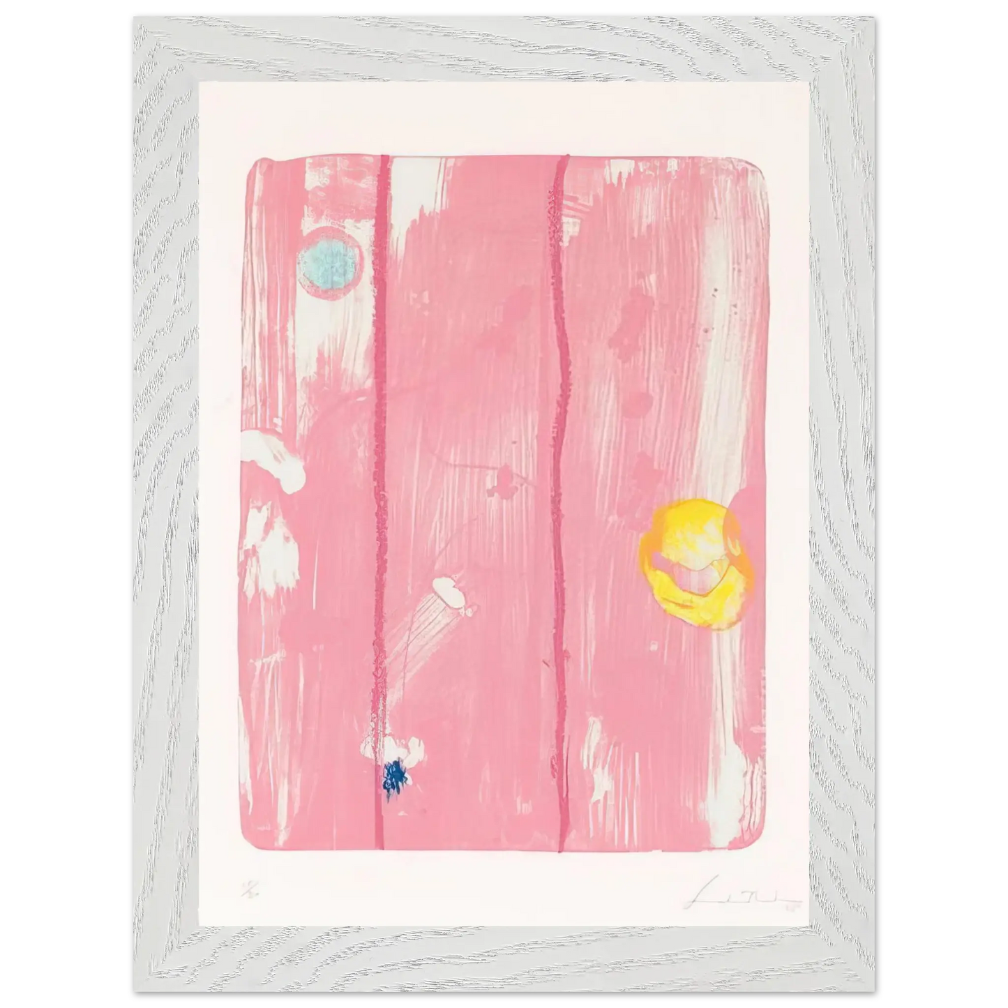 Helen Frankenthaler - Reflections VIII - 1995 Wall art - 40x50 cm / 16x20 Inches - Fine Art Poster - -