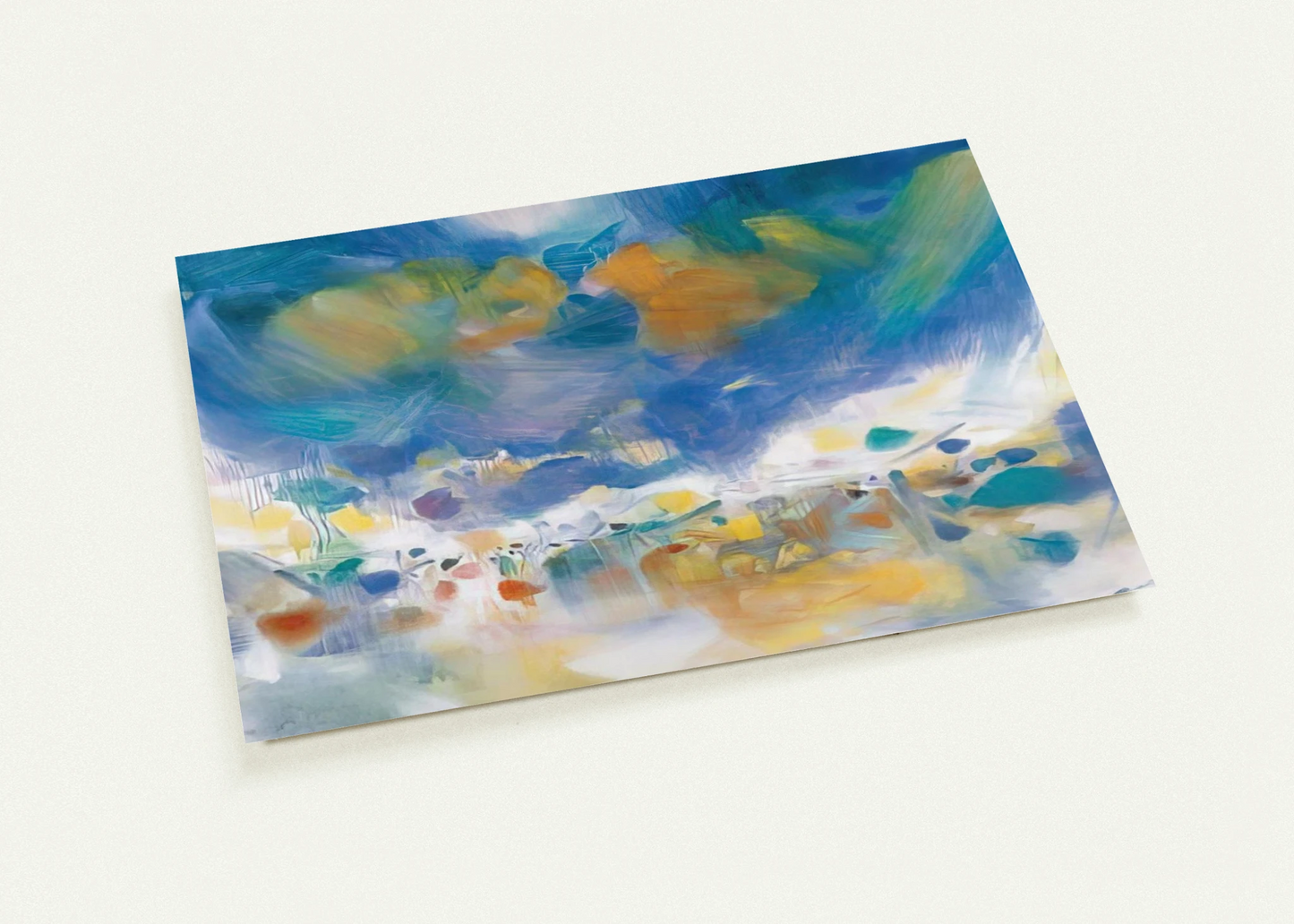 LE VOILE DES ILLUSIONS 2007 By Chu teh Chun Pack of 10 Post Cards | Chu teh Chun Post Cards | A6 (10.5 x 14.8 cm) - 4.1 x 5.8 inches
