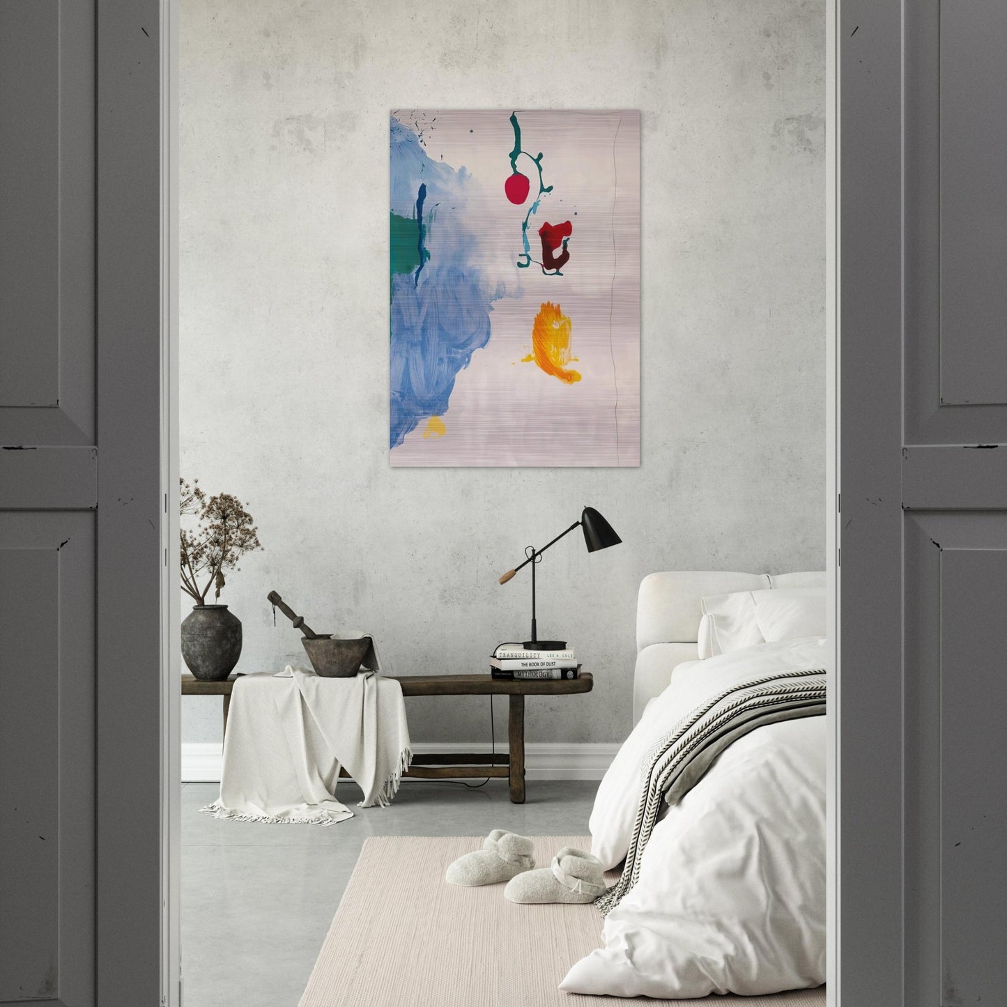 Eve - 1995 - Helen Frankenthaler Brushed Aluminum Print - 70x100 cm / 28x40 inches | Helen Frankenthaler Aluminum Print | Helen Frankenthaler Prints