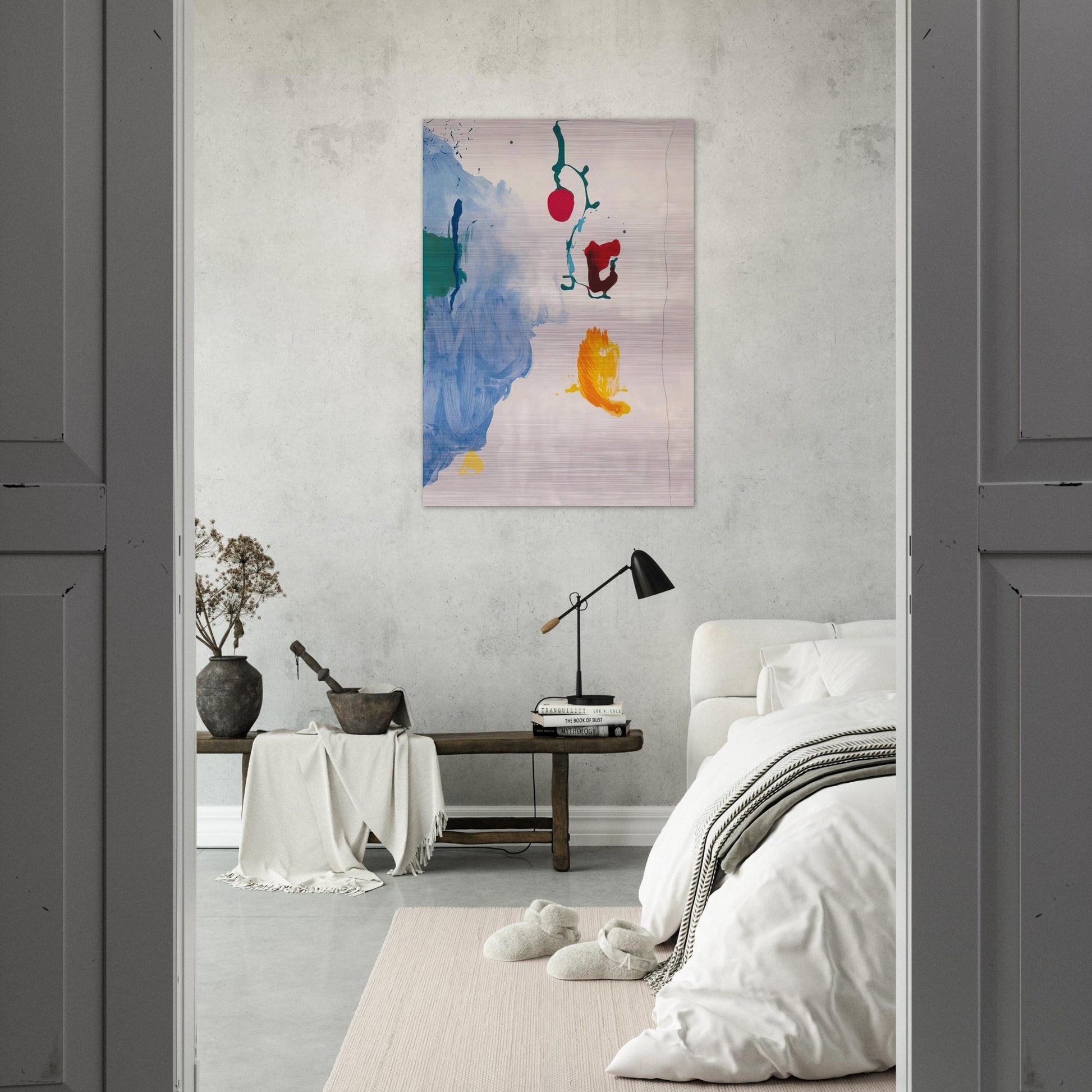 Eve - 1995 - Helen Frankenthaler Brushed Aluminum Print - 70x100 cm / 28x40 inches | Helen Frankenthaler Aluminum Print | Helen Frankenthaler Prints