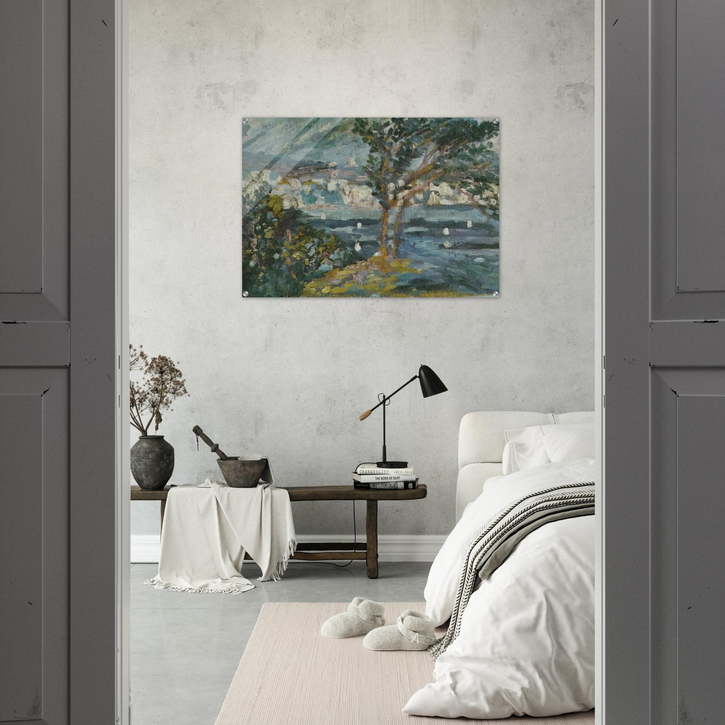 LANDSCAPE CADAQUES 1920 - Salvador Dali Acrylic Print - 70x100 cm / 28x40″ inches