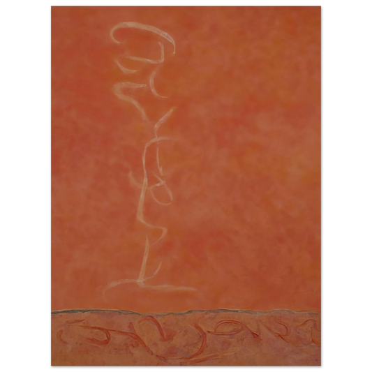 Theodoros Stamos - Infinity Field, T Series #34 - 1990  75x100 cm / 30x40inches Fine Art Poster