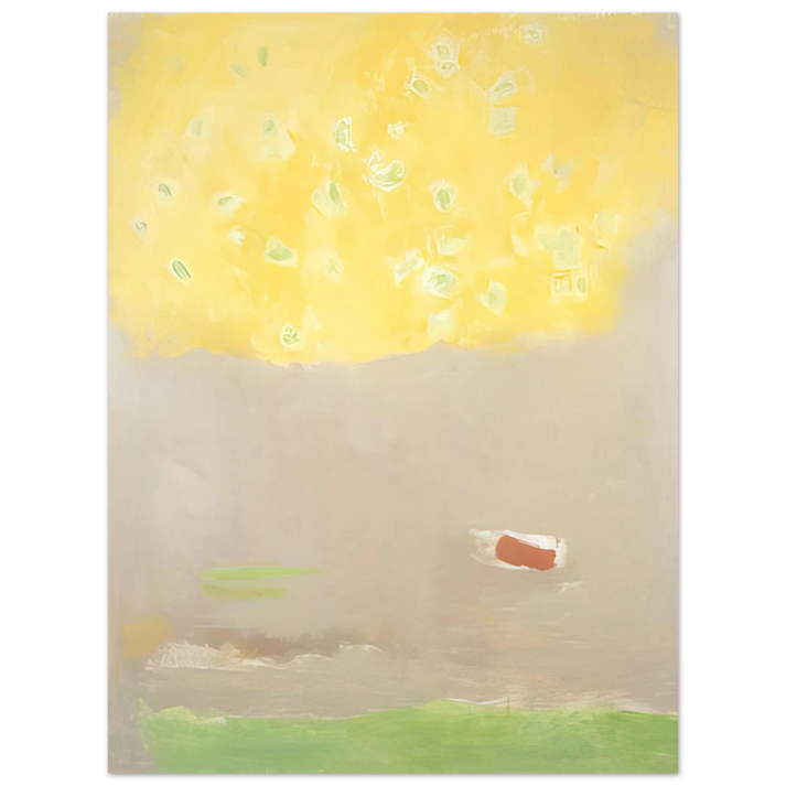 Esteban Vicente - COMPOSITION 1997  75x100 cm / 30x40inches Fine Art Poster