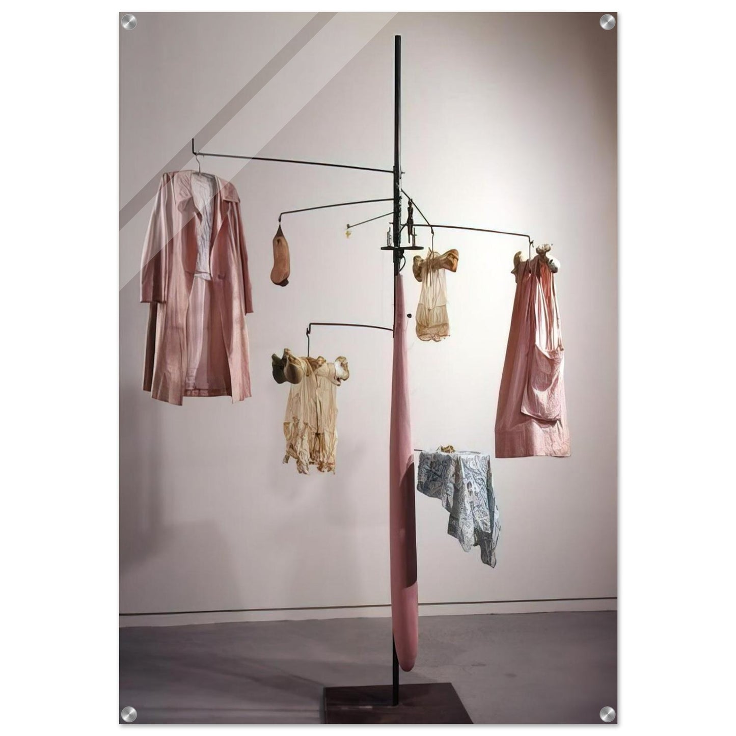PINK DAYS AND BLUE DAYS 1997 - Louise Bourgeois Acrylic Print - 70x100 cm / 28x40″ inches