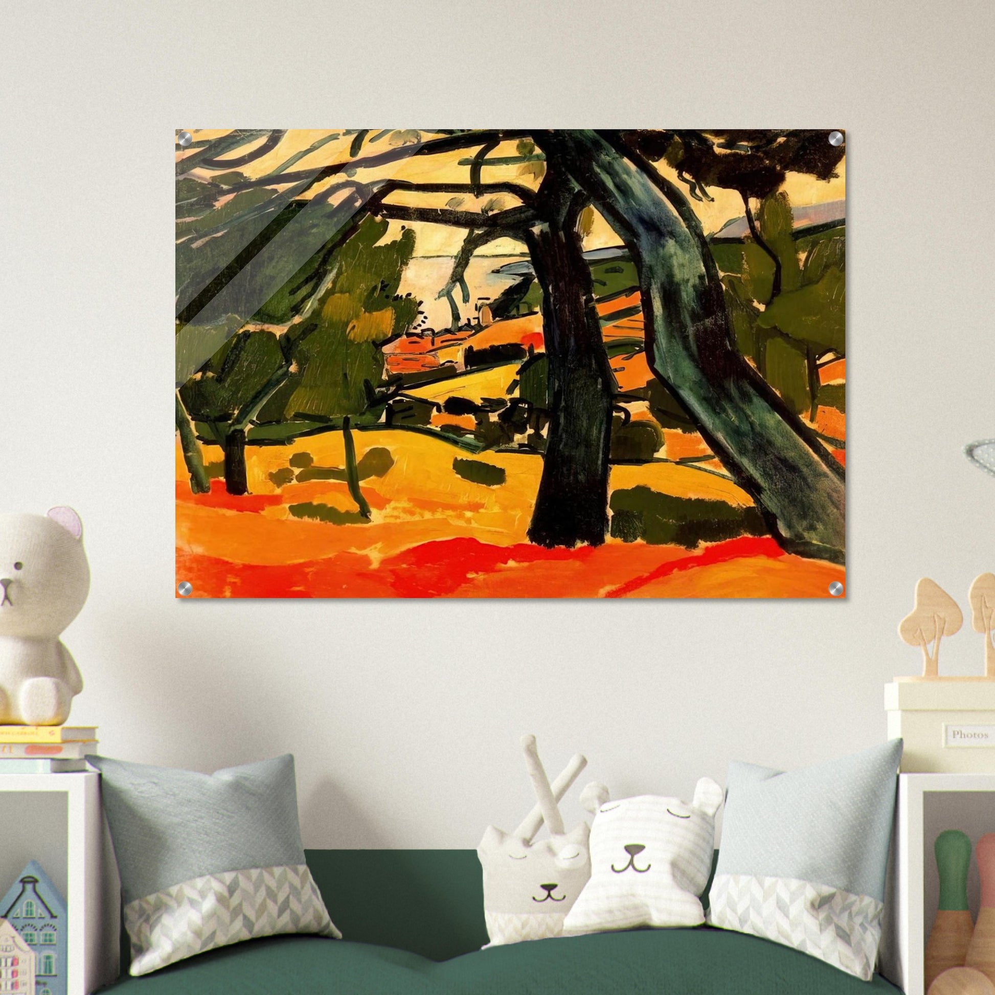 LANDSCAPE 1907 1 - Andre Derain Acrylic Print - 70x100 cm / 28x40″ inches