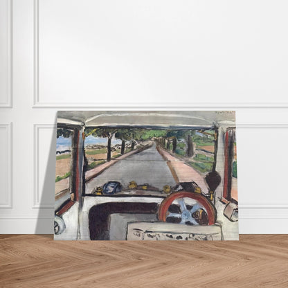 THE WINDSHIELD 1917 0 - Henri Matisse Brushed Aluminum Print - 70x100 cm / 28x40 inches | Henri Matisse Aluminum Print | Henri Matisse Prints