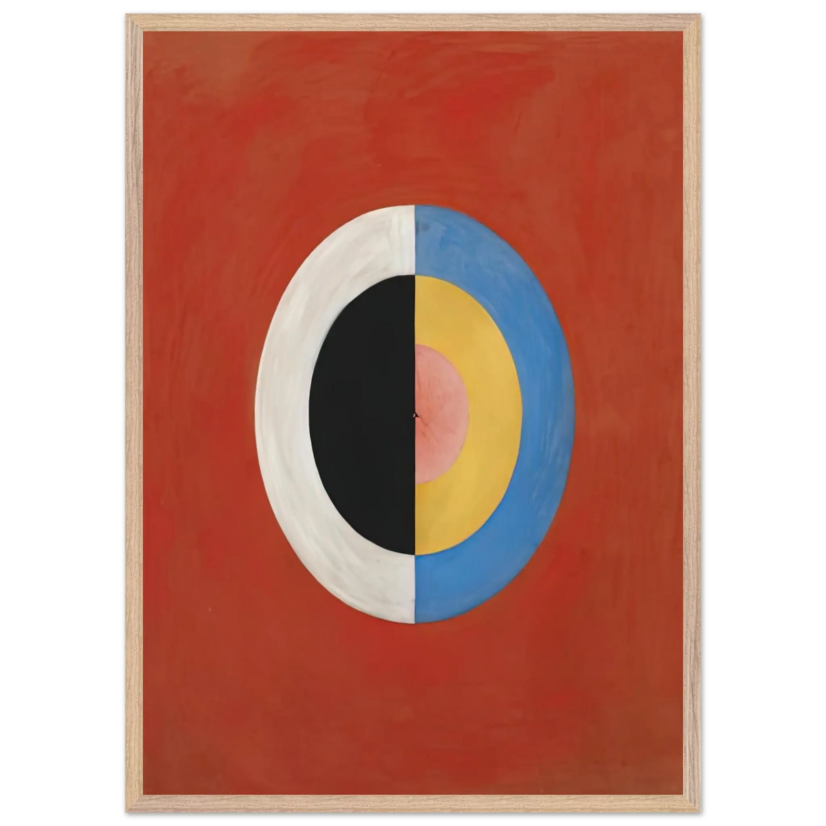 Hilma af Klint - THE SWAN NO 17 1915 0 Wall art - 50x70 cm / 20x28 Inches - Fine Art Poster - -