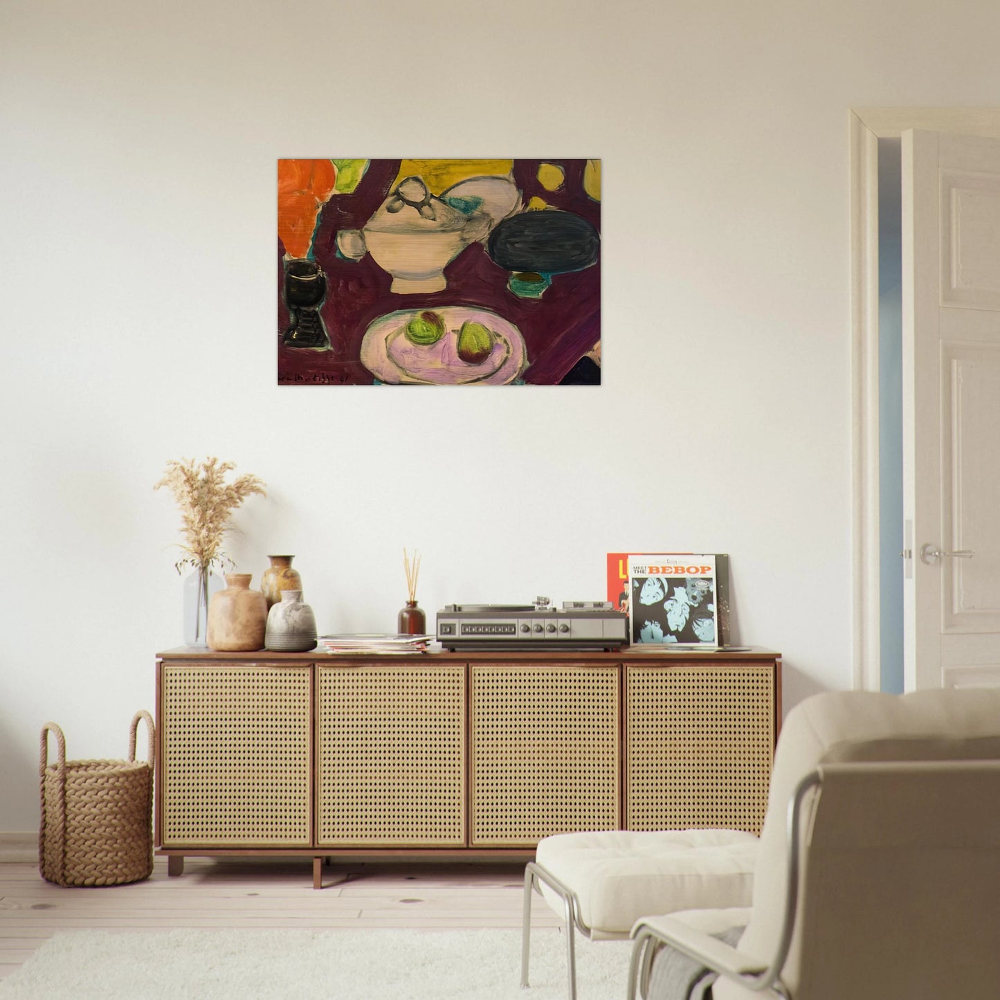 STILL LIFE 1941 - Henri Matisse Brushed Aluminum Print - 70x100 cm / 28x40 inches | Henri Matisse Aluminum Print | Henri Matisse Prints