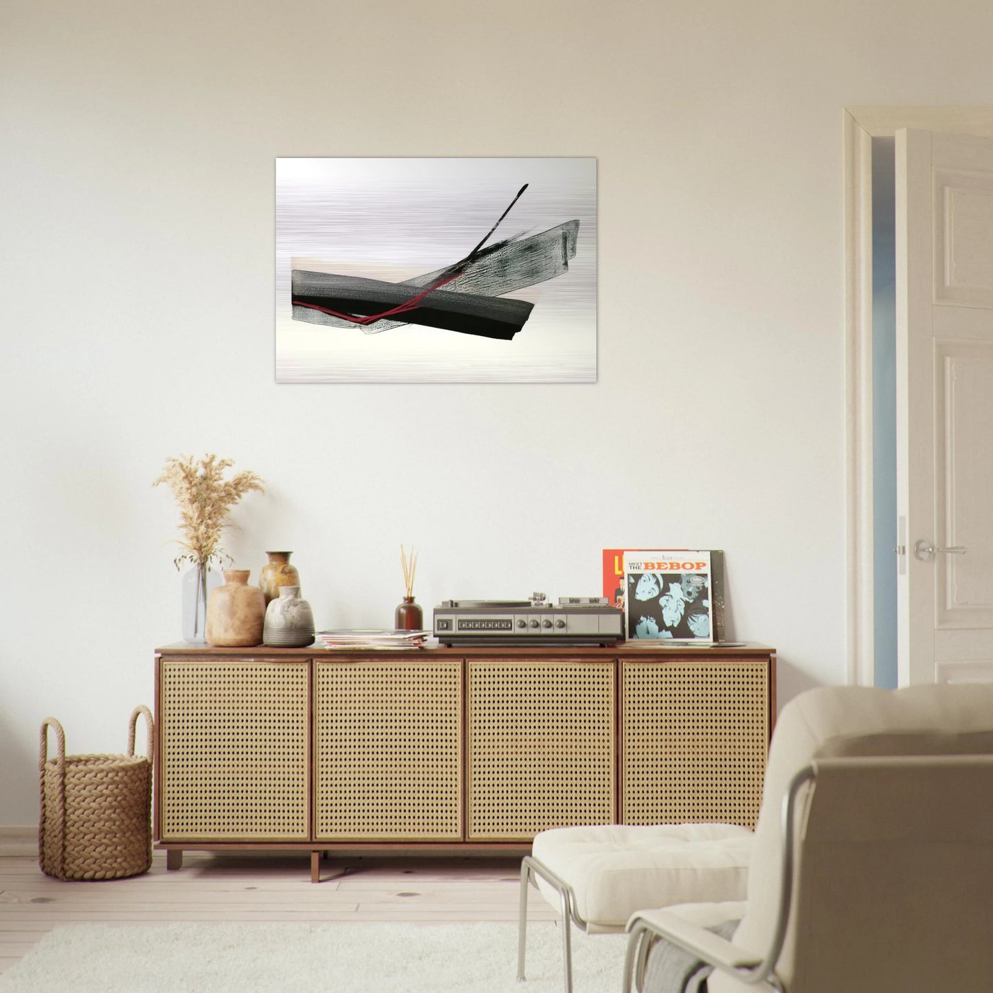 Gratitude - Abstract Expressionism - Toko Shinoda Brushed Aluminum Print - 70x100 cm / 28x40 inches | Toko Shinoda Aluminum Print | Toko Shinoda Prints