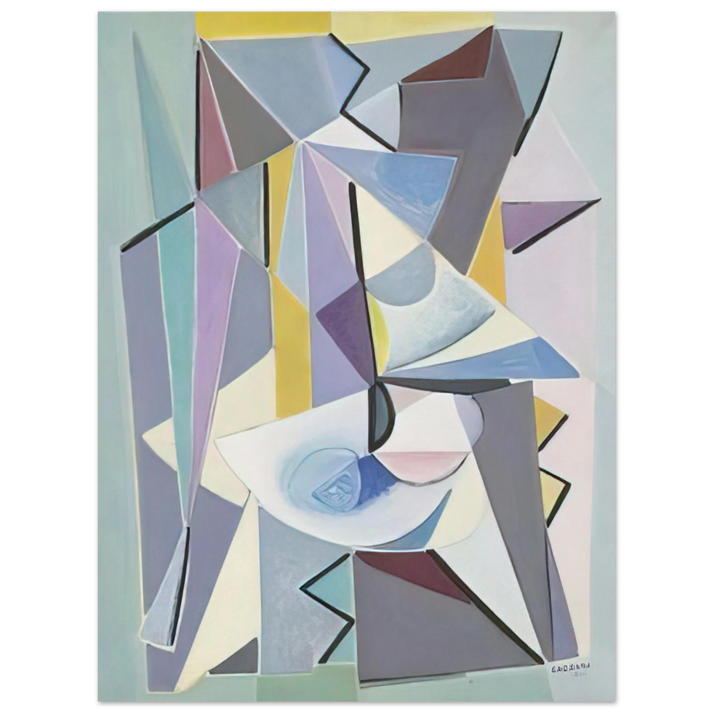 Bice Lazzari - Composizione - 1951  75x100 cm / 30x40inches Fine Art Poster