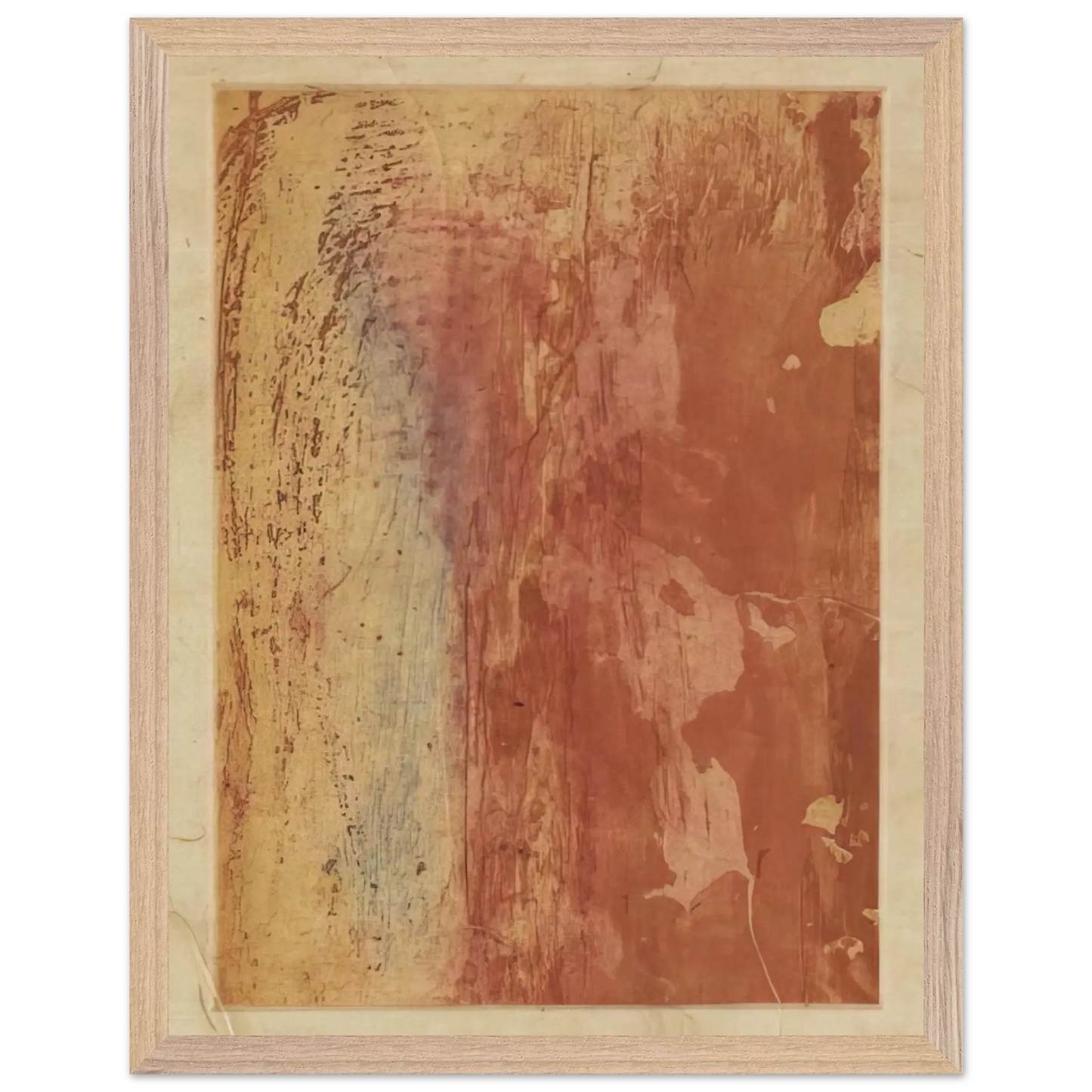 Helen Frankenthaler - Ganymede - 1978 Wall art - 30x45 cm / 12x18 Inches - Premium Wooden Framed Poster With Fine Art Paper - Wood frame