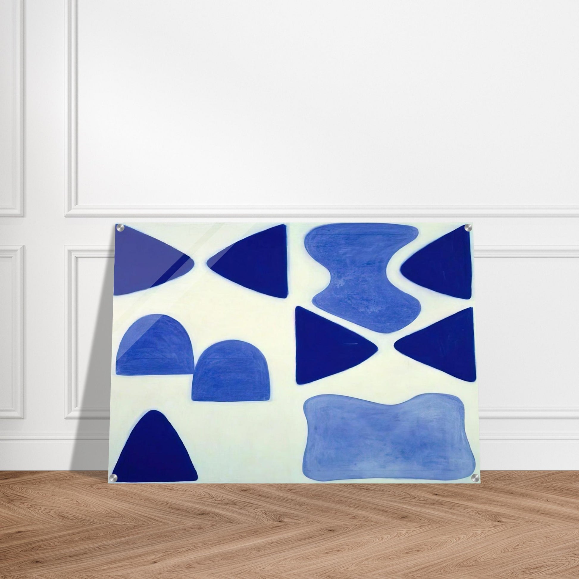 Berlin Blues 4 - 1965 - William Scott Acrylic Print - 70x100 cm / 28x40″ inches