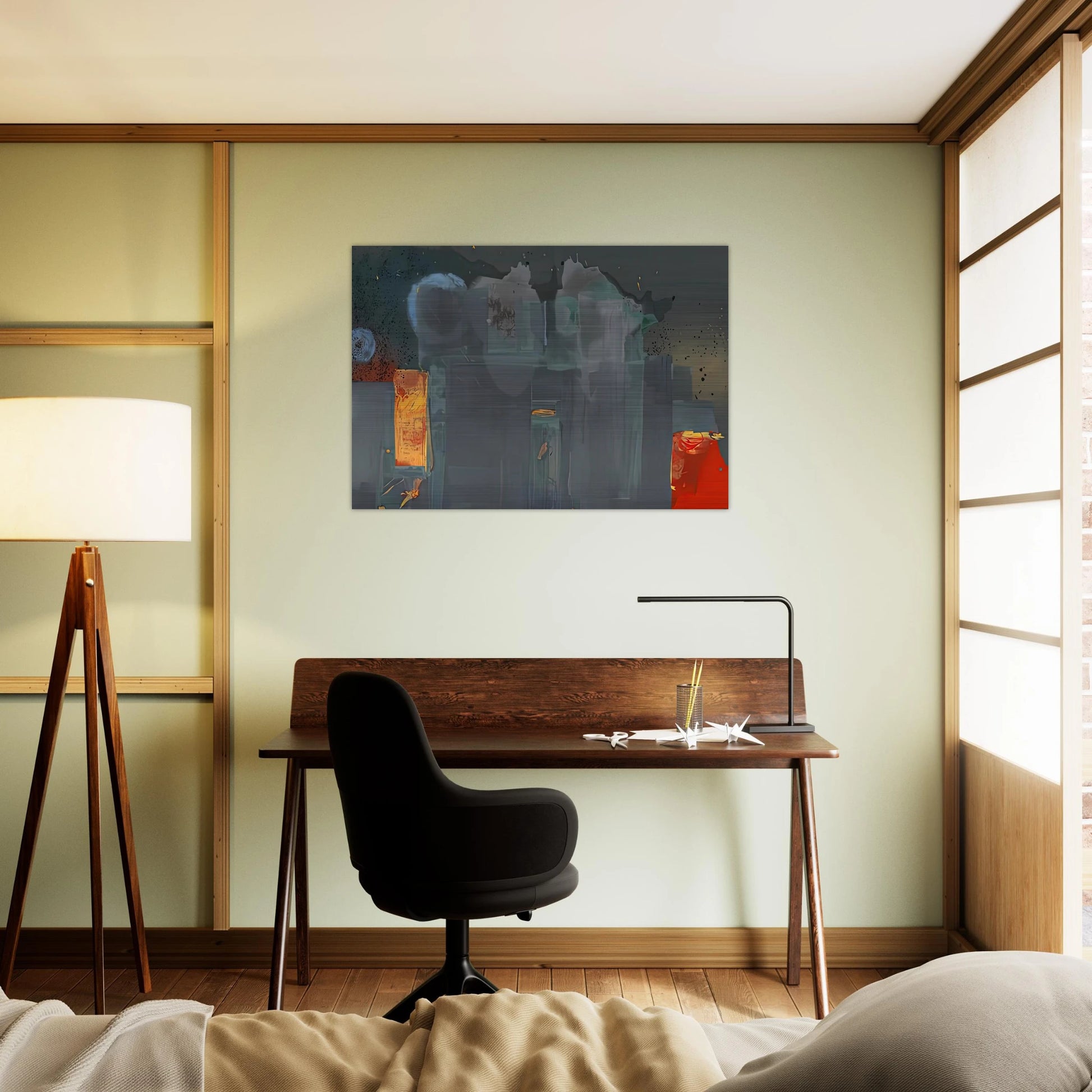 Janus, 1990- - Helen Frankenthaler Brushed Aluminum Print - 70x100 cm / 28x40 inches | Helen Frankenthaler Aluminum Print | Helen Frankenthaler Prints