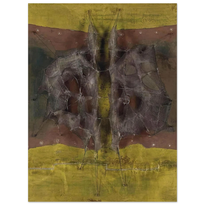 Manuel Rivera - Metamorphosis Medieval - 1961  75x100 cm / 30x40inches Fine Art Poster