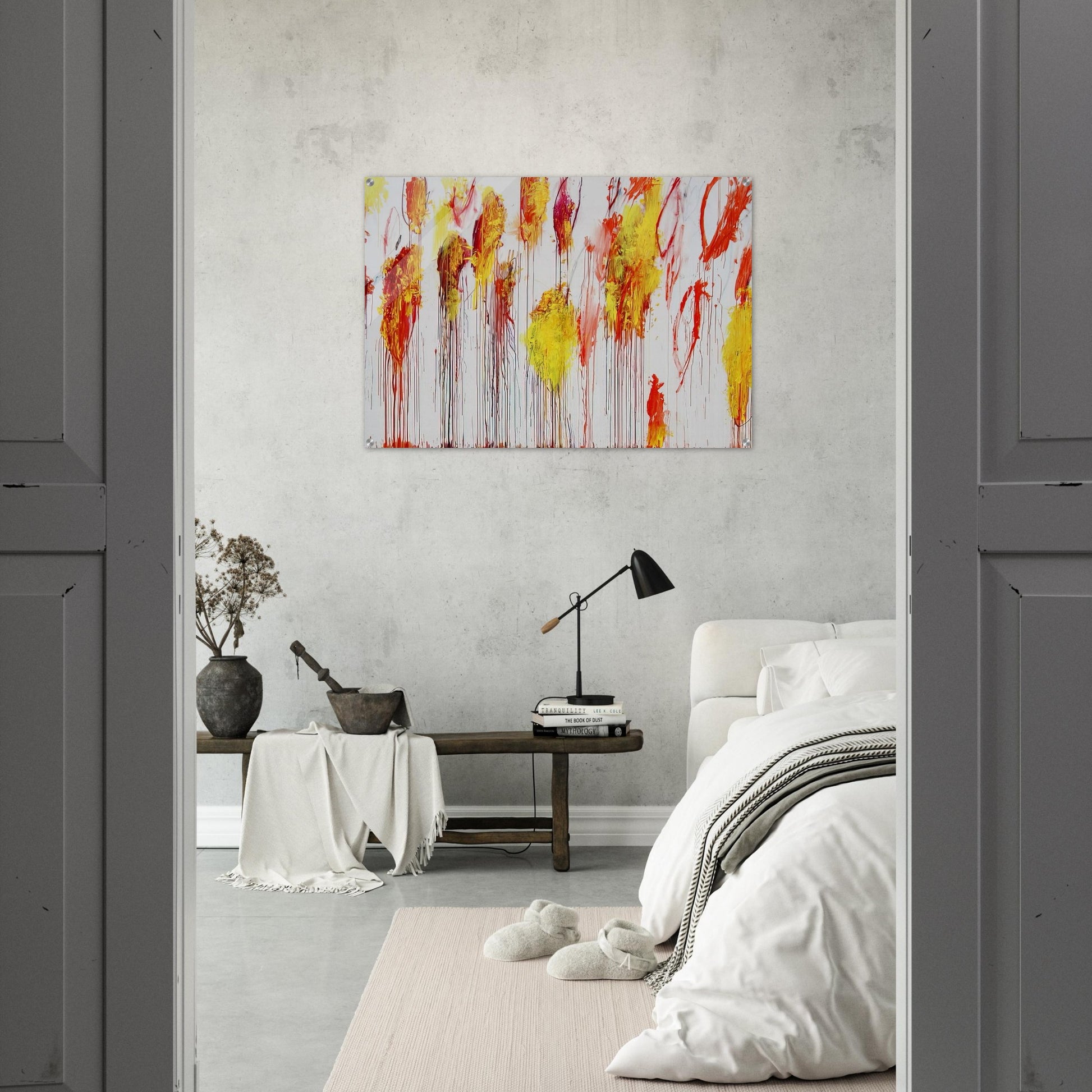 Lepanto, Part XII - Cy Twombly Acrylic Print - 70x100 cm / 28x40″ inches