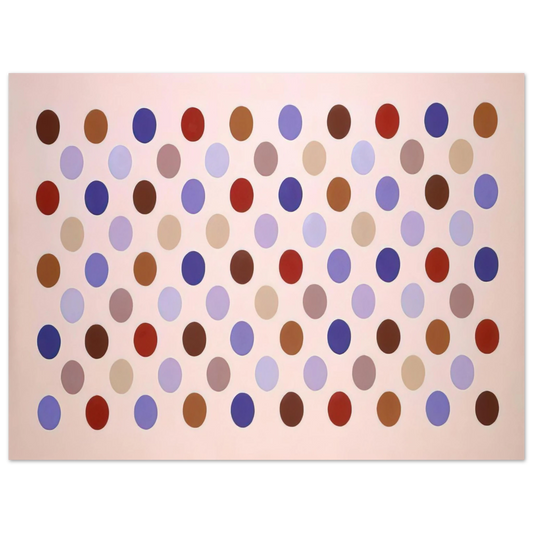 Thomas Downing - Grid #8 - 1969  75x100 cm / 30x40inches Fine Art Poster