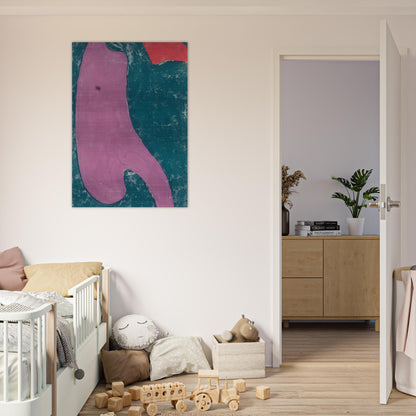 Etude de tissu - 1946 - Serge Poliakoff Brushed Aluminum Print - 70x100 cm / 28x40 inches | Serge Poliakoff Aluminum Print | Serge Poliakoff Prints