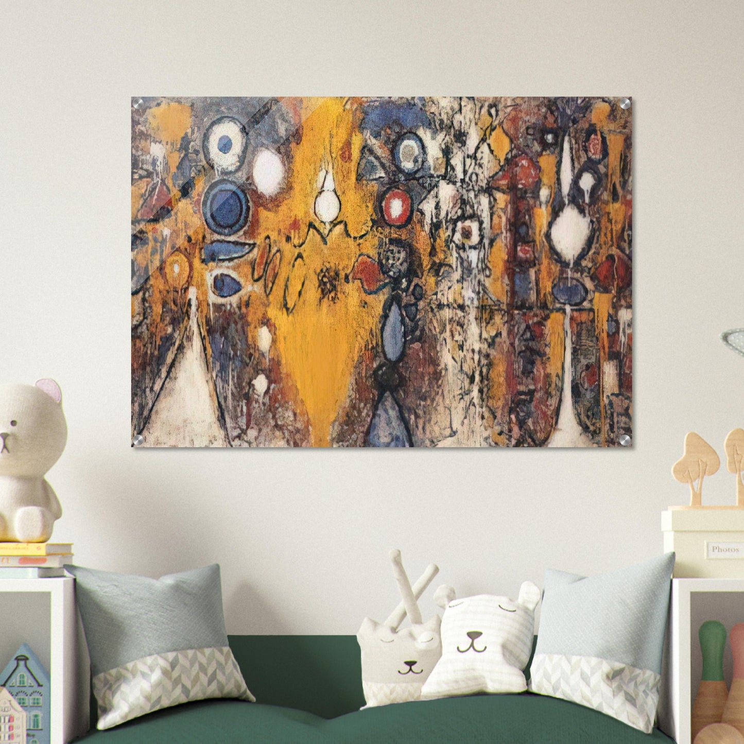 Number 1 - Richard Pousette-Dart Acrylic Print - 70x100 cm / 28x40″ inches