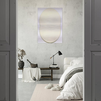White Plaque. Bridge Arch and Reflection - Ellsworth Kelly Brushed Aluminum Print - 70x100 cm / 28x40 inches | Ellsworth Kelly Aluminum Print | Ellsworth Kelly Prints