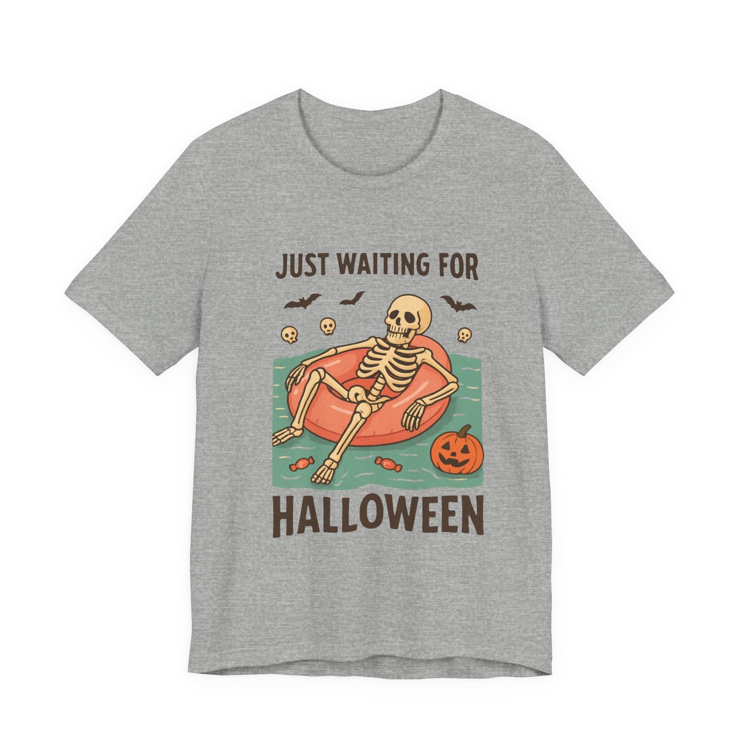 Spooky Summer Skeleton Wacht Gewoon Op Halloween